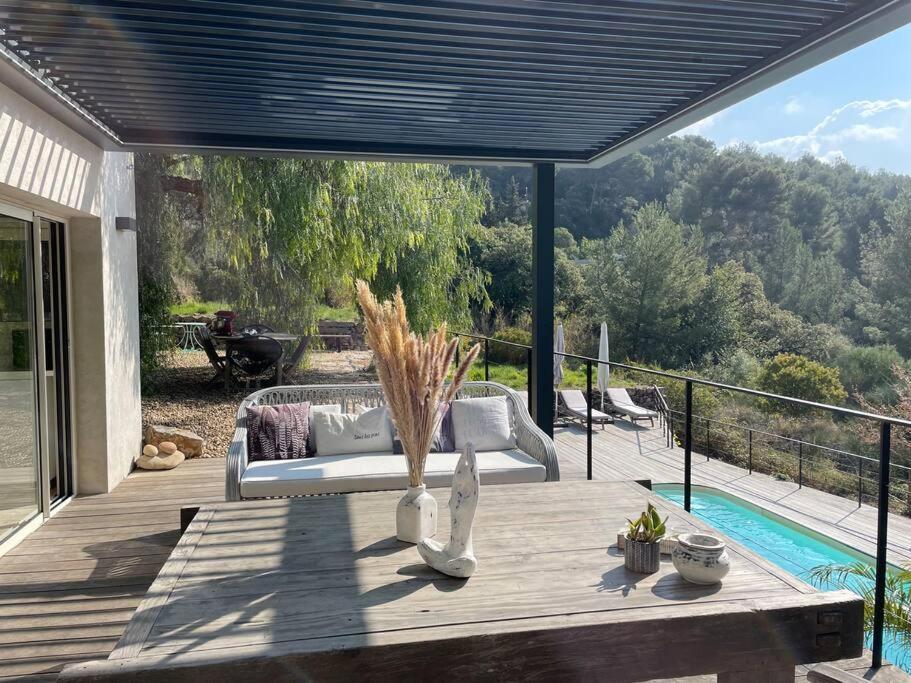 Villa Cabanon à Carqueiranne Extérieur photo